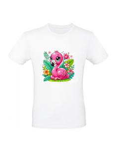 Tee Shirt Flament rose