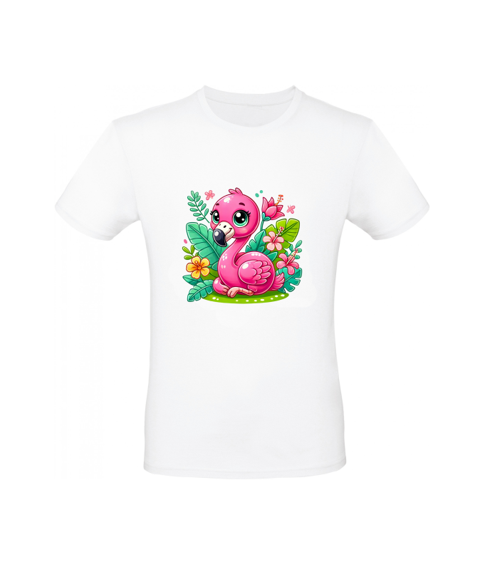 Tee Shirt Flament rose