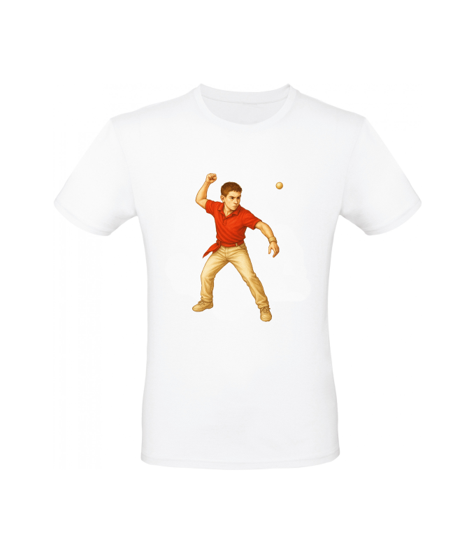Tee Shirt pelote à main nue