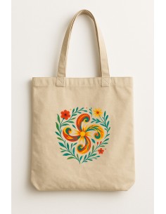 Sac Shopping Croix basque 2