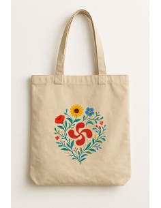 Sac Shopping Croix basque