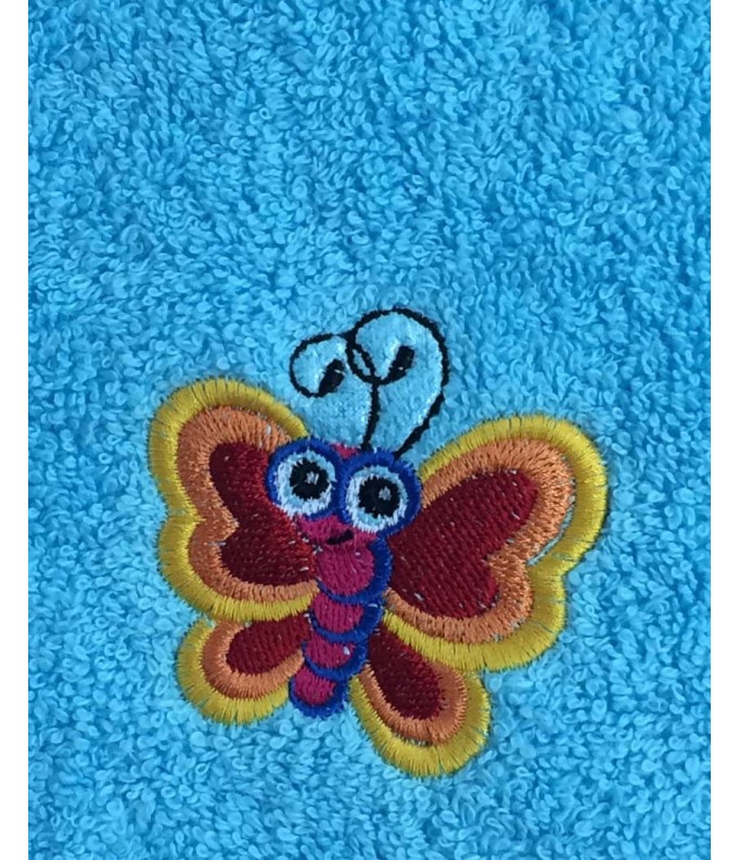 Cape de bain papillon