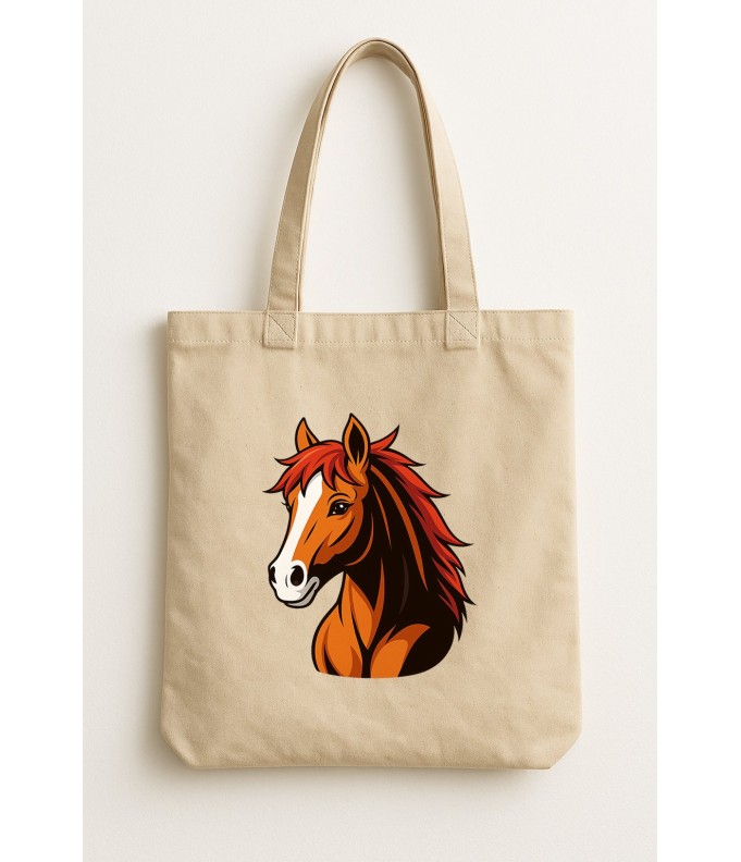 Sac Shopping Cheval 2