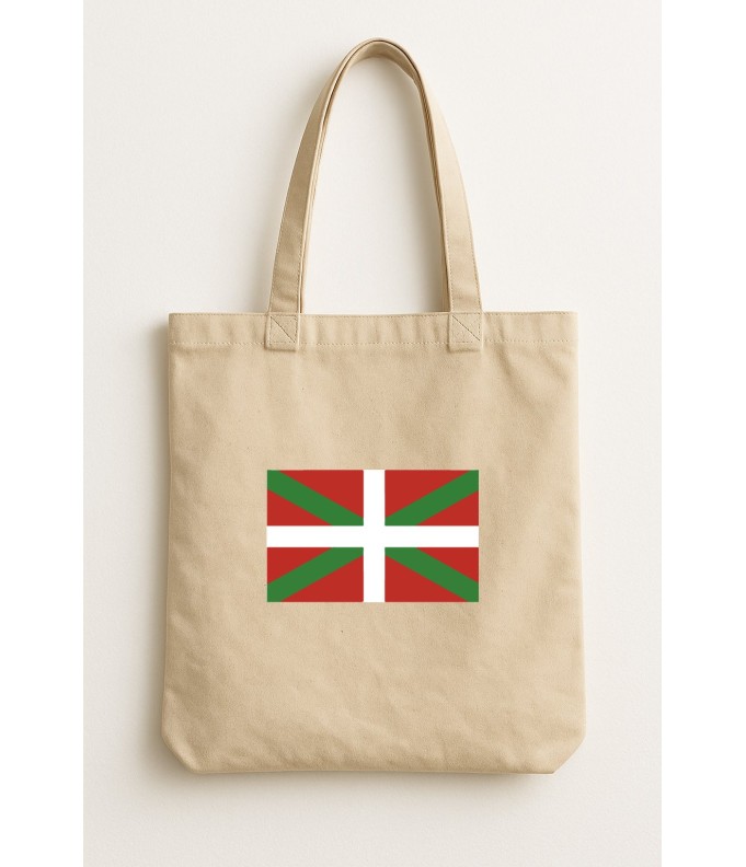 Sac Shopping drapeau basque 2
