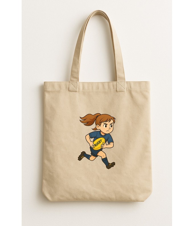 Sac Shopping rugby fille