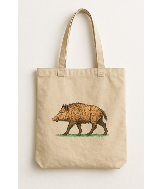 Sac Shopping sanglier