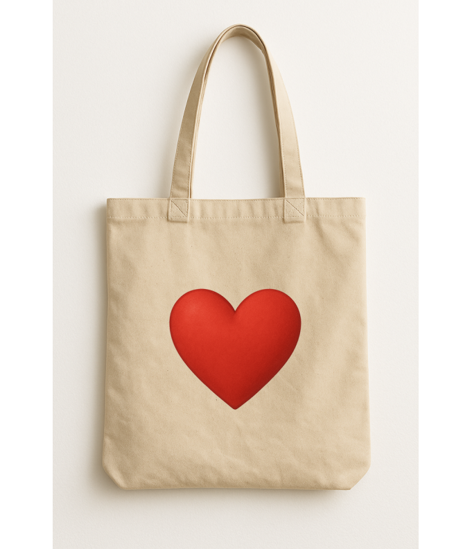 Sac Shopping coeur
