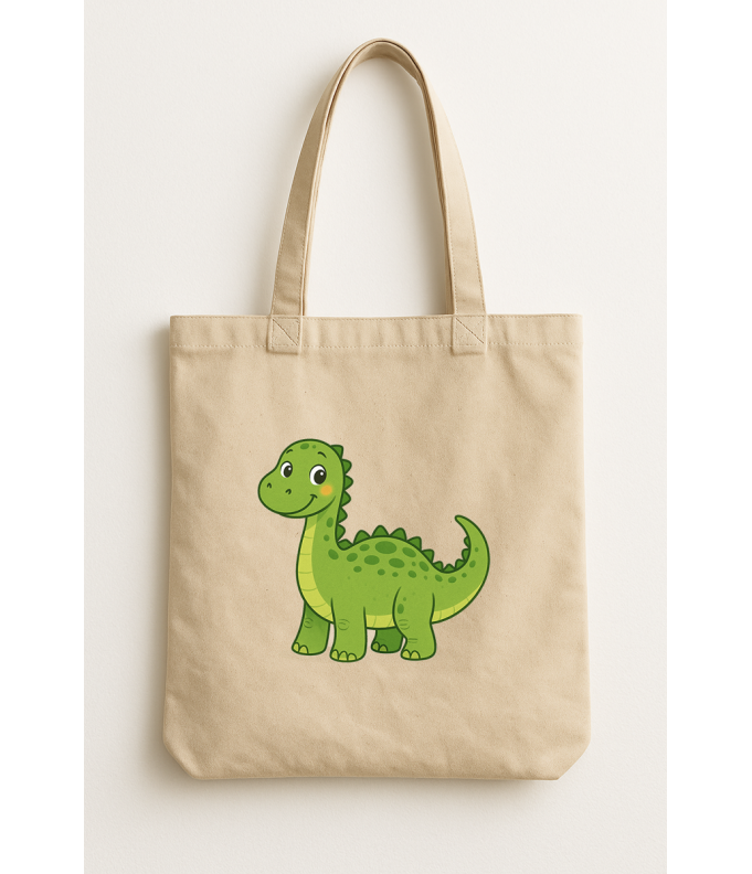 Sac Shopping dinosaure 1