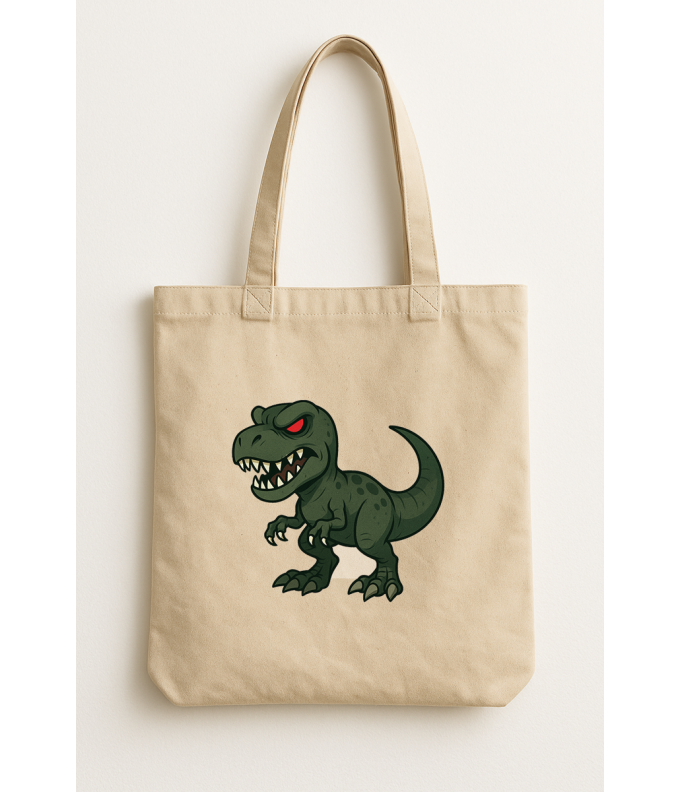 Sac Shopping dinosaure 2