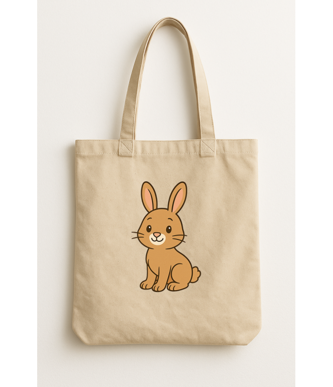 Sac Shopping lapin